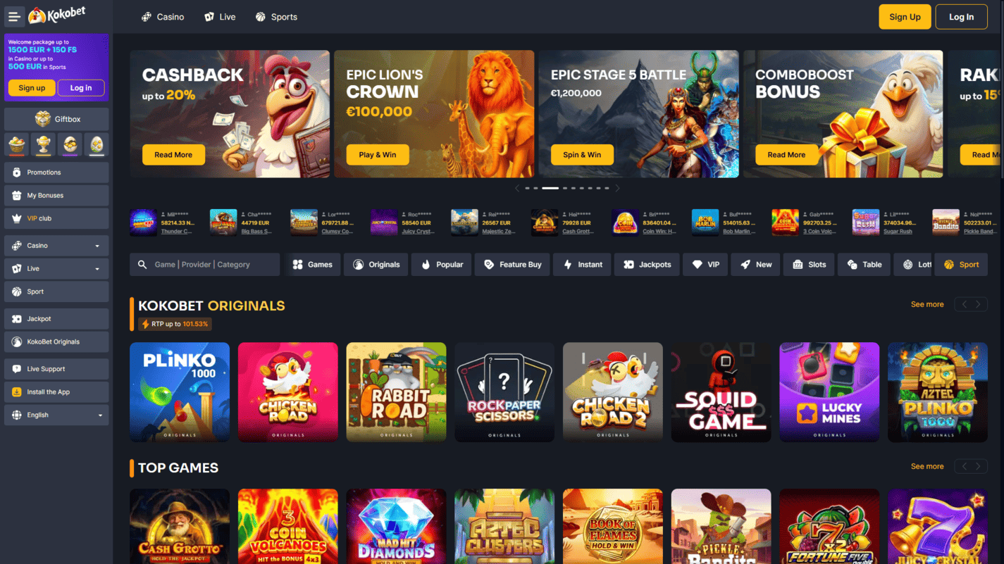 kokobet casino